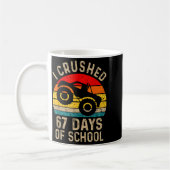 Mug I Crushed 67 Days Of School Funny Six Seven Meme B (Gauche)