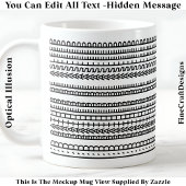 Mug I’d Rather Be Asleep Hidden Message 086 Funny