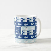 Mug I de baleine amour toujours que vous attaquez (Devant droit)