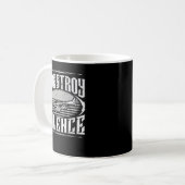 Mug I Destroy Silence Trumpet Jazz Marching Band Cadea (Devant gauche)