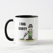 Mug I DIg Booty Metal Détection Guy Chasseur de trésor (Gauche)