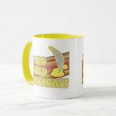 Mug I Dig Gold Country Sierra Fun Slogan Art (Devant gauche)