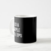 Mug I Do A Couple Push Work Out Gift (Devant gauche)