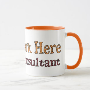 Mug I Don´t travaillent ici la plaisanterie