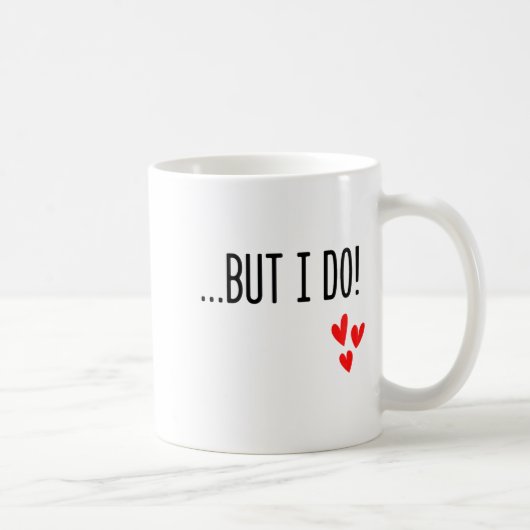 Mug I Don't Do Matching Hearts Valentines Day Couples  (Droite)