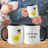 Mug I don't give a Duck Humor