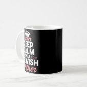 Mug I Don't Keep Calm I'm A Jewish Mother - Jews Hebre (Devant gauche)