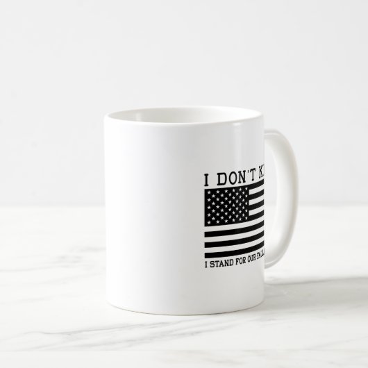 Mug I Dont Kneel (Devant droit)