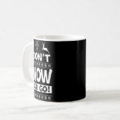 Mug I Don't Know-margo Ugly Sweater Funny Christmas Fo (Devant gauche)