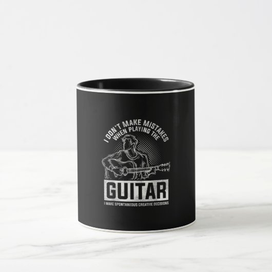 Mug I Don't Make Mistakes When Playing (Centre)