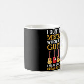 Mug I Don't Make Mistakes When Playing Guitar Funny Gu (Devant droit)