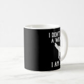 Mug I Don't Need A Weapon I Am One - Funny Karate (Devant droit)