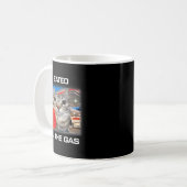 Mug I Eated All The Gas Funny Silly Staring Cat Meme G (Devant gauche)
