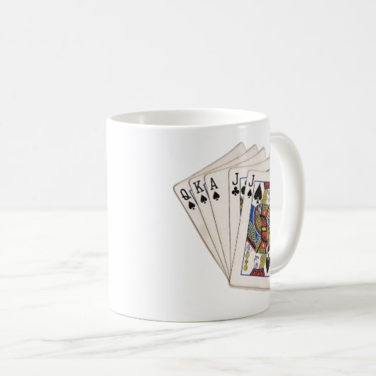 Mug I Euchre de coeur (Devant droit)