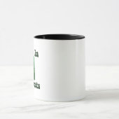 Mug I Excel Dans Les Feuilles - Excel Spreadsheet Love (Centre)