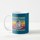 Mug I Fartin Sometimes Frog Just Unhinged Humor (Gauche)