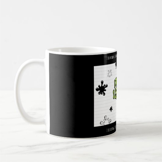 Mug I Fix Nothing. I Let Him Go | Bold Minimal Quote M (Gauche)