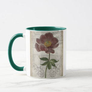 Mug I floral français
