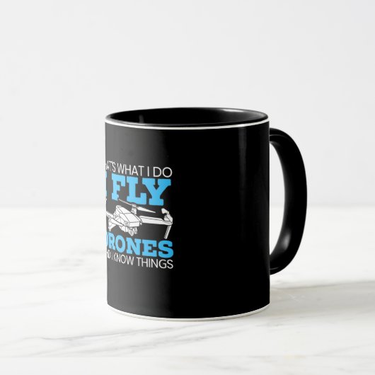 Mug I Fly drones (Devant droit)