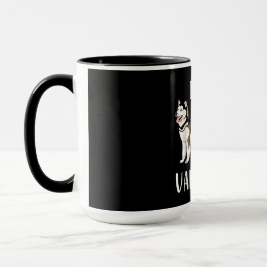 Mug I Found My Valentin | Husky Lover (Gauche)