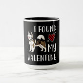 Mug I Found My Valentin | Husky Lover (Centre)