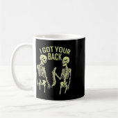 Mug I Got Your Back Halloween Skeleton Skull Sarcastic (Gauche)