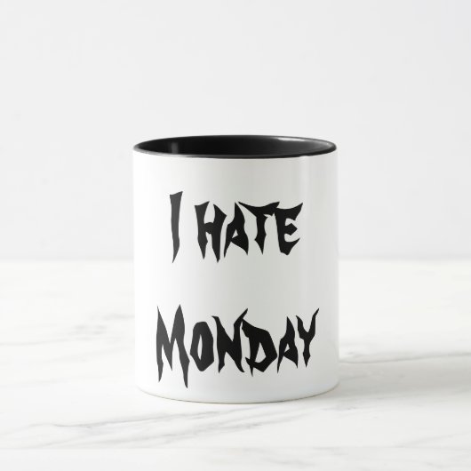 Mug I Hate Monday (Centre)
