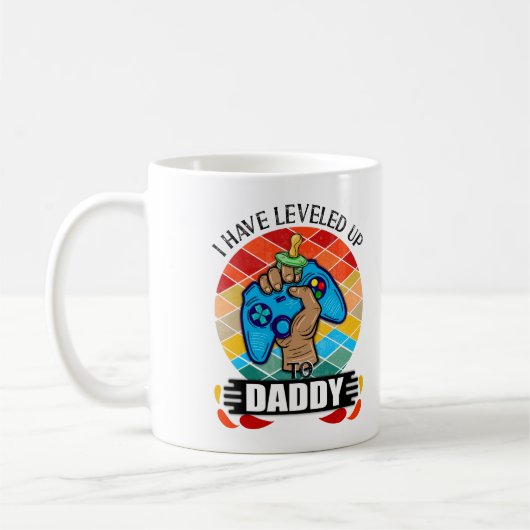 Mug I Have Leveled Up to Daddy (Gauche)