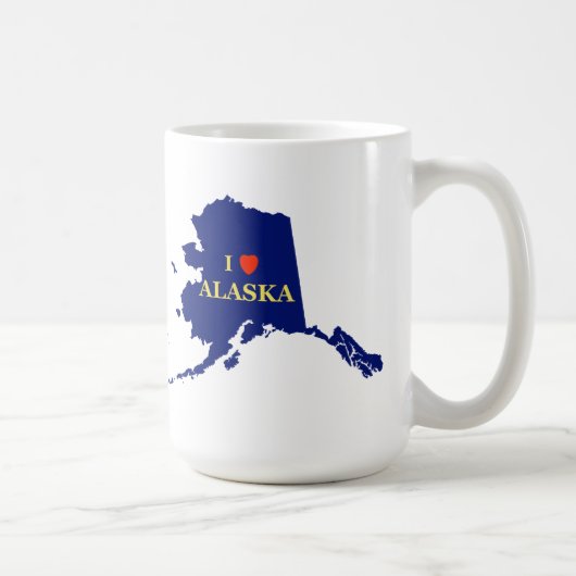Mug I Heart (Amour) Alaska (Droite)