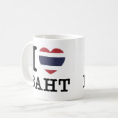 Mug I Heart (Amour) Baht (Devant gauche)