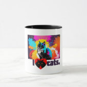 Mug I Heart Cat (Centre)