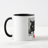 Mug I Heart Cat (Gauche)
