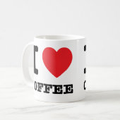 Mug I Heart Coffee (Devant gauche)