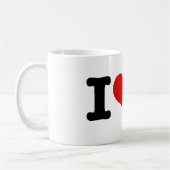 Mug I Heart Curling (Gauche)