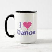 Mug I Heart Dance (Gauche)