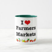 Mug I Heart Farmers Marchés (Centre)