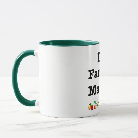 Mug I Heart Farmers Marchés (Gauche)