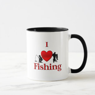 Mug I Heart Fishing