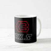 Mug I Heart Geek ASCII ART (Devant droit)