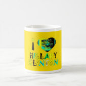 Mug I Heart Hillary Clinton : Graffiti Expression Art (Centre)