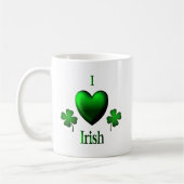 Mug I Heart Irish (Gauche)