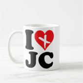 Mug I Heart JC (Gauche)