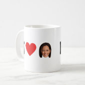 Mug I Heart Kamala Harris (Devant gauche)