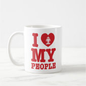 Mug I Heart (Love) Erawan My Lao People (Gauche)