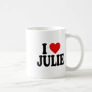 Mug I Heart Love Julie _1