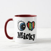 Mug I Heart (Love) Micky (Gauche)