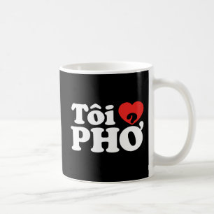 Mug I Heart (Love) Pho (Tôi PHỞ)