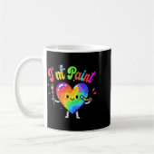 Mug I Heart Love To Finger I'm Paint Cute Couple Valen (Gauche)
