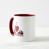 Mug I Heart Panda Bears (Devant gauche)