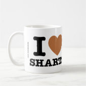 Mug I Heart Sharts (Gauche)